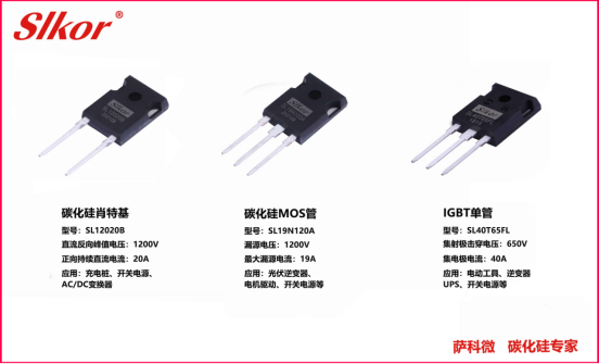 薩科微碳化硅MOS管、IGBT單管圖